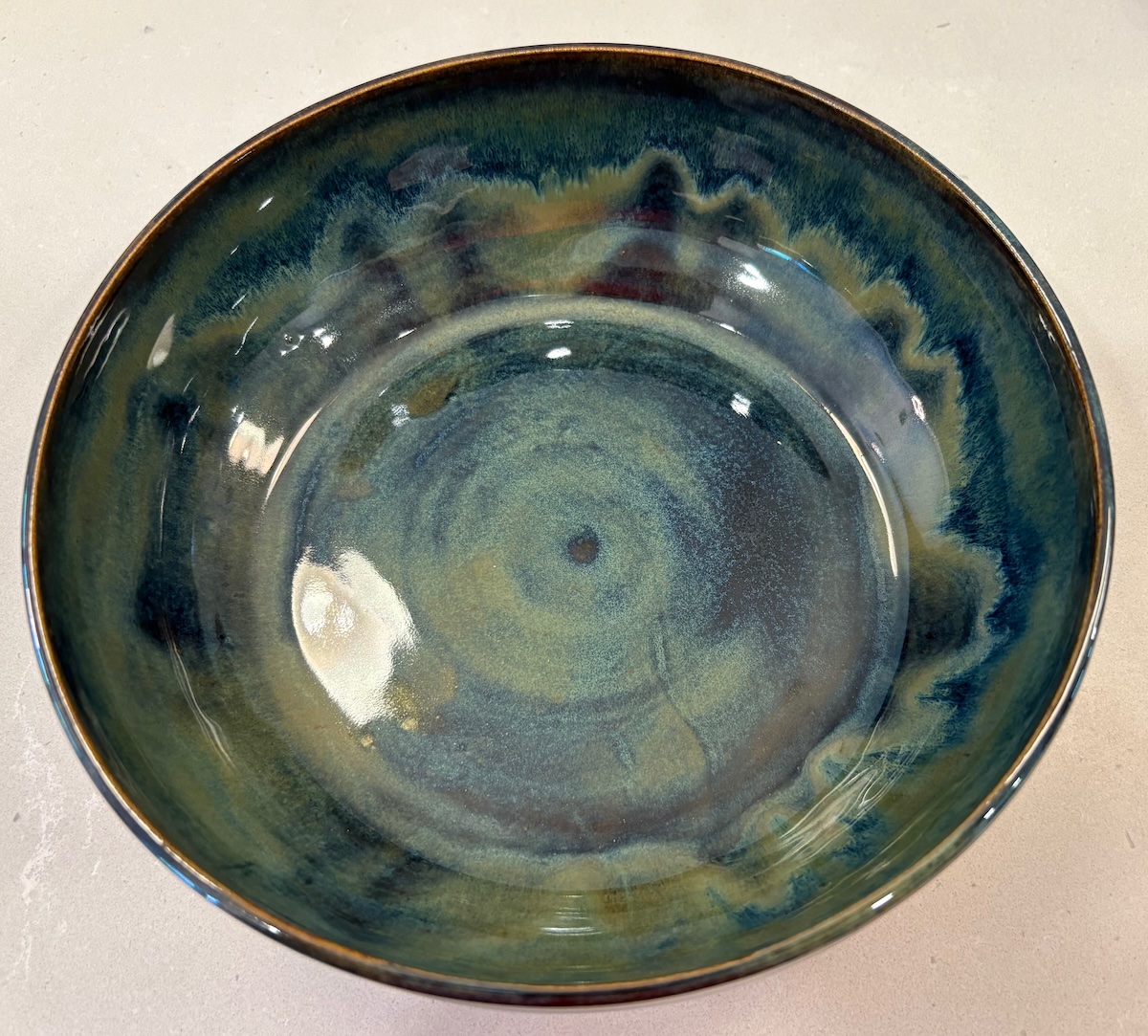 8 inch diameter salad bowl